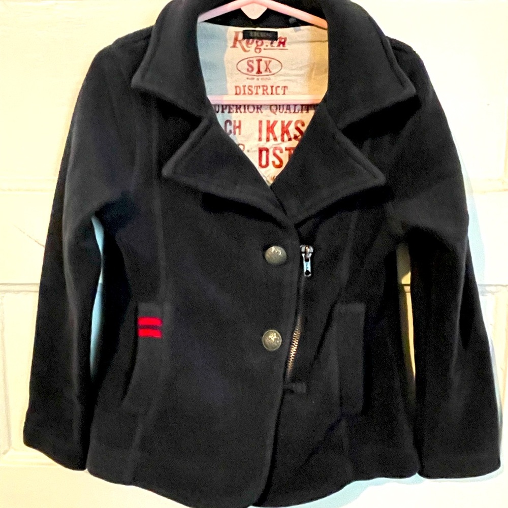 IKKS size 6 fleece jacket made in France 🇫🇷